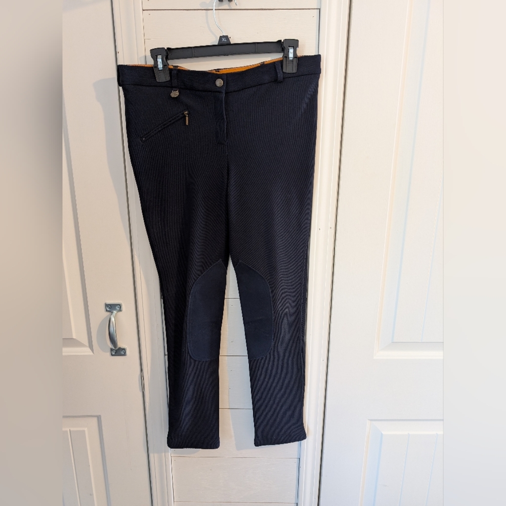 Ovation Ribbed Knee Patch Riding Breeches